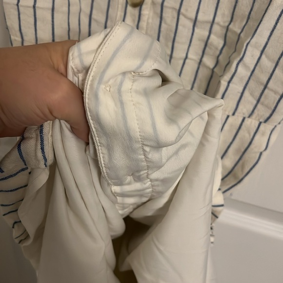 Linen blend shirt dress - Picture 4 of 5